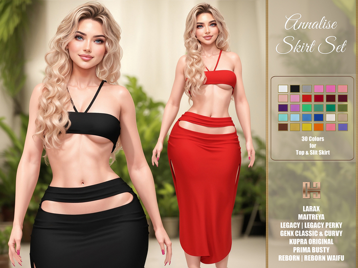 [hh] Annalise Skirt Set