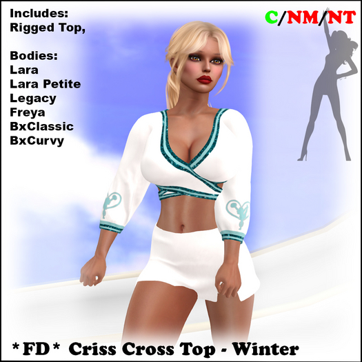 *FD* Criss Cross Top [Boxed] Winter