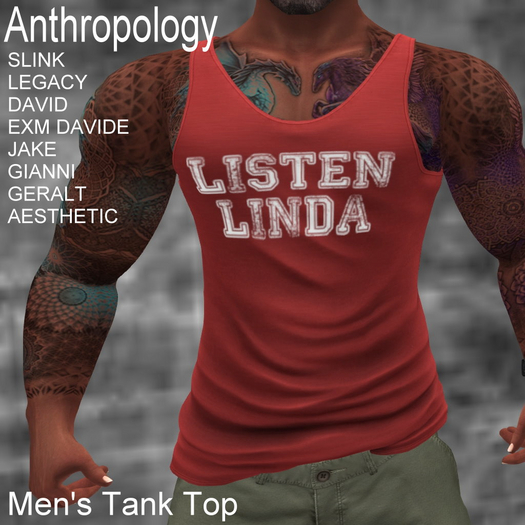 Listen Linda! Men's Tank Top (MBT)