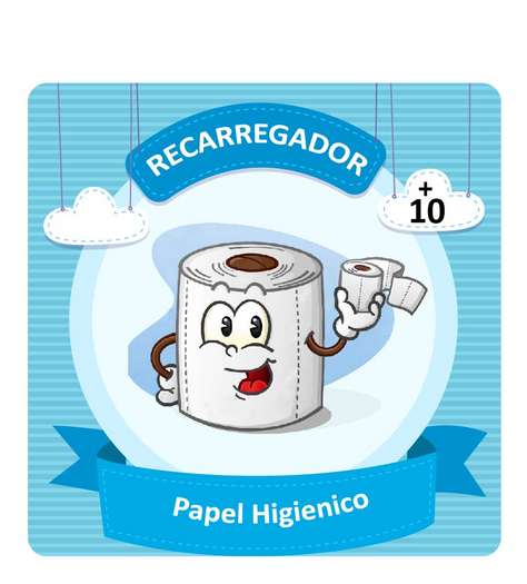 {Recarregador} Papel Higienico