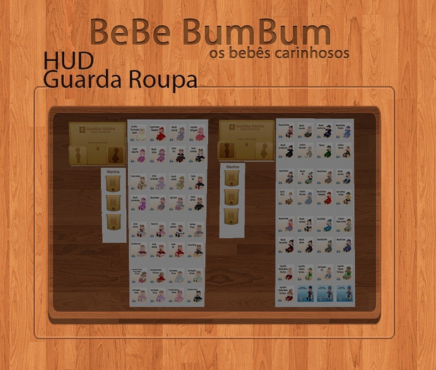 {Guarda ROUPA}HUD  BeBe BumBum V.02 *MeninO*
