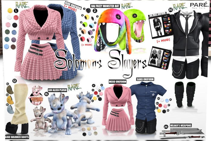 29. Pare.Solomons Slayers - Meako's Weapons