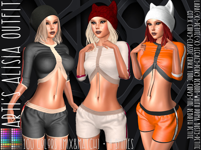 [ARTi'S] Alisia Outfit [100CLRS MIX&MATCH]