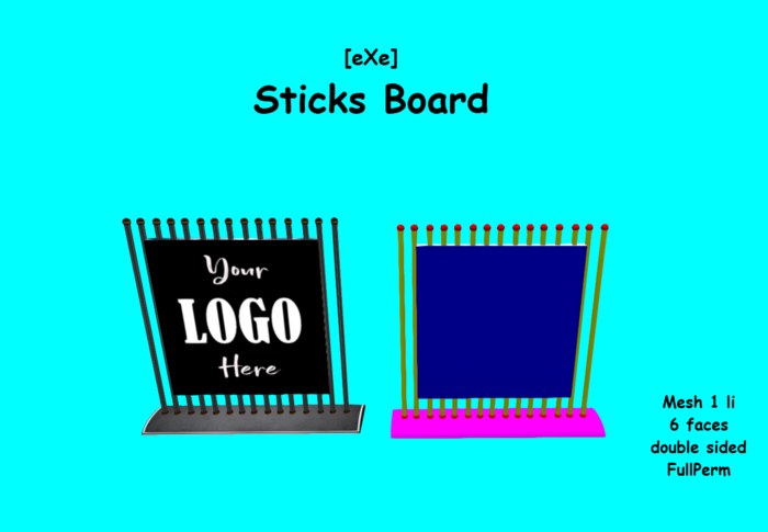 [eXe] Sticks Board mesh 1 li
