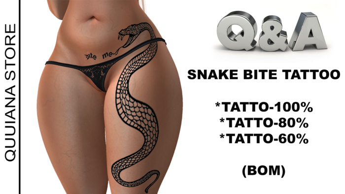 Q&A-SNAKE TATTO