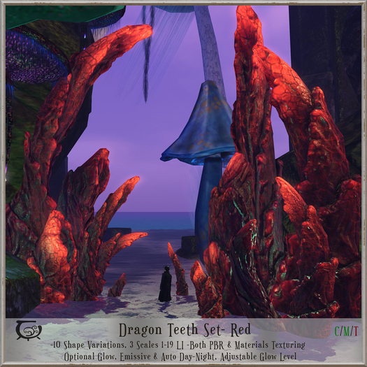 [CC] Dragon Teeth- Red