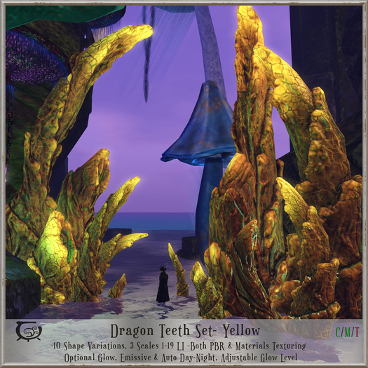 [CC] Dragon Teeth- Yellow