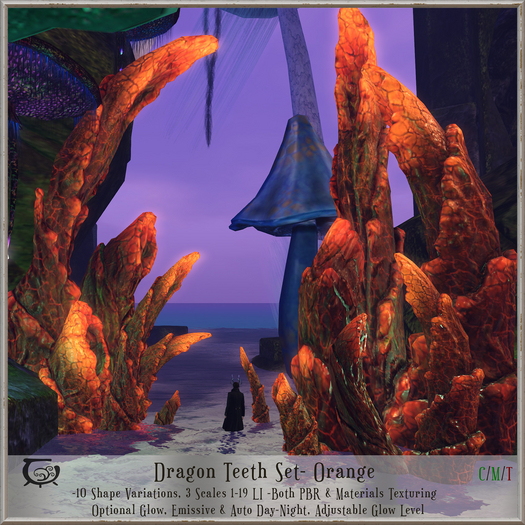 [CC] Dragon Teeth- Orange