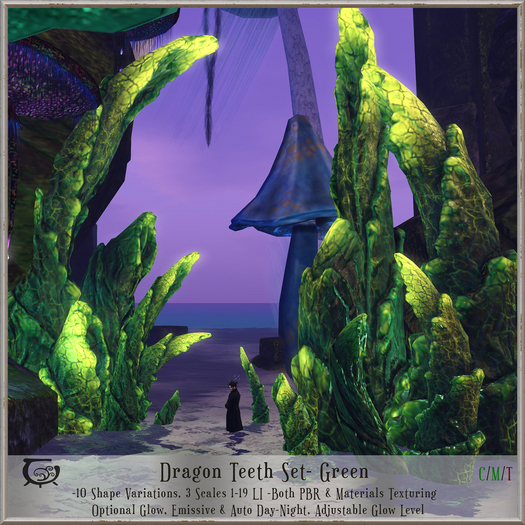 [CC] Dragon Teeth- Green