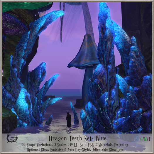 [CC] Dragon Teeth- Blue