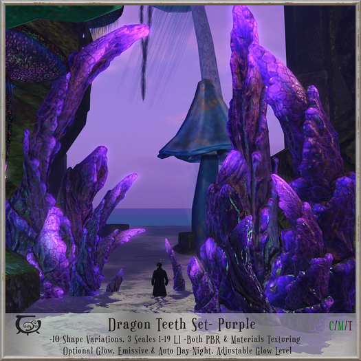 [CC] Dragon Teeth- Purple