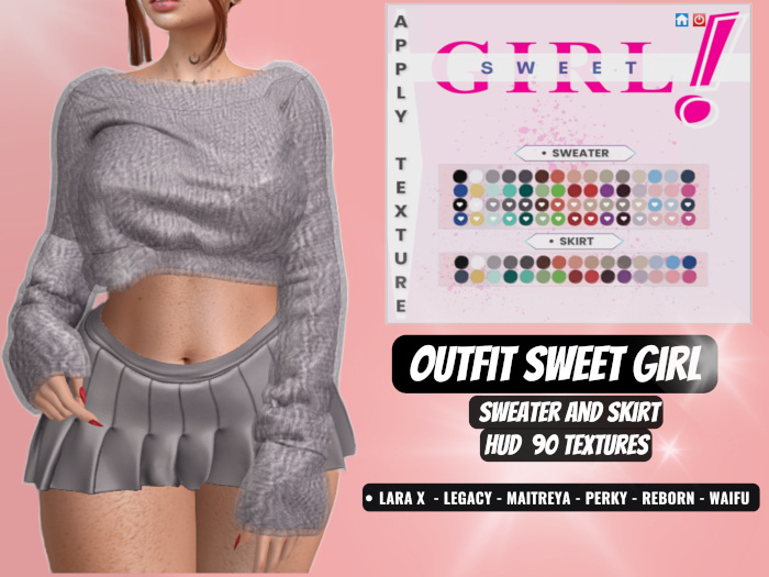 [DressUp!] Sweet Girl Outfit - (FATPACK)
