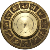 Zodiac Clock