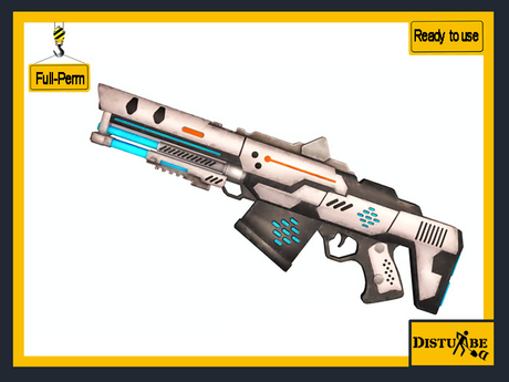 Second Life Marketplace - ::DisturbeD:: Sci-Fi Quantum Rifle - FULL ...
