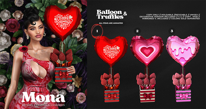 MONA - Balloon & Truffles - 1  (Unpack)