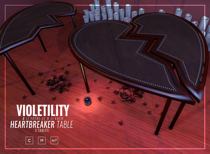 Violetility - Heartbreaker Table