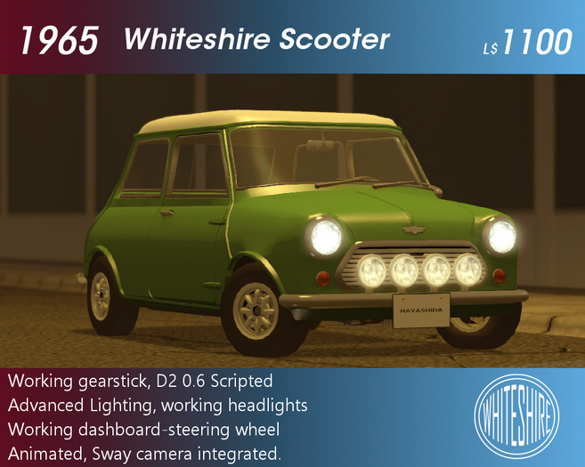 [W] 1965 Whiteshire Scooter