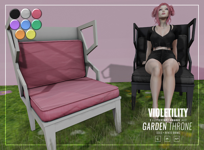 Violetility - Garden Throne
