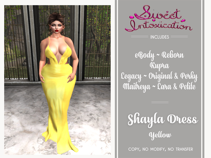 ::Sweet Intoxication:: Shayla Dress - Yellow