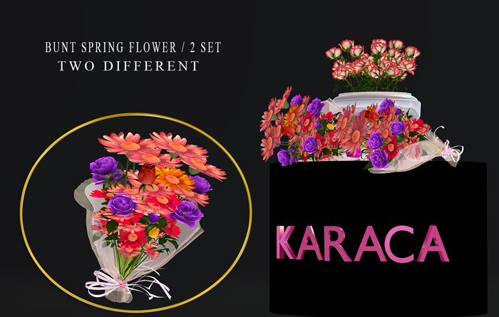 KARACA - FLOWER SPRING BUNT / PACK SET 2