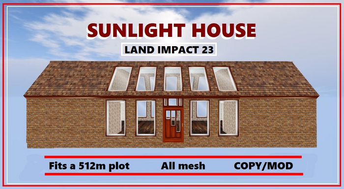 Sunlight House 23Li (Boxed) LOW PRIM HOUSE