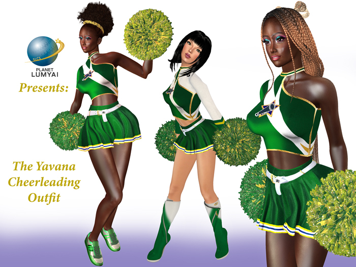 YAVANA Cheerleading Uniform - Emerald