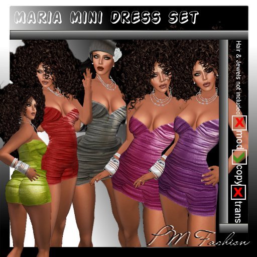 [PMF] Maria Mini Dress (Full Pack)