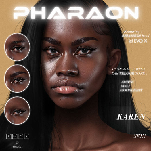 PHARAON - KAREN / AMBER TONE / Skin EvoX