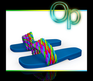 Blue Rainbow Summer Sandals Kupra Reborn Maitreya Legacy