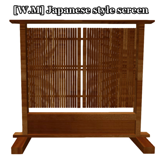 [W.M] Japanese style screen