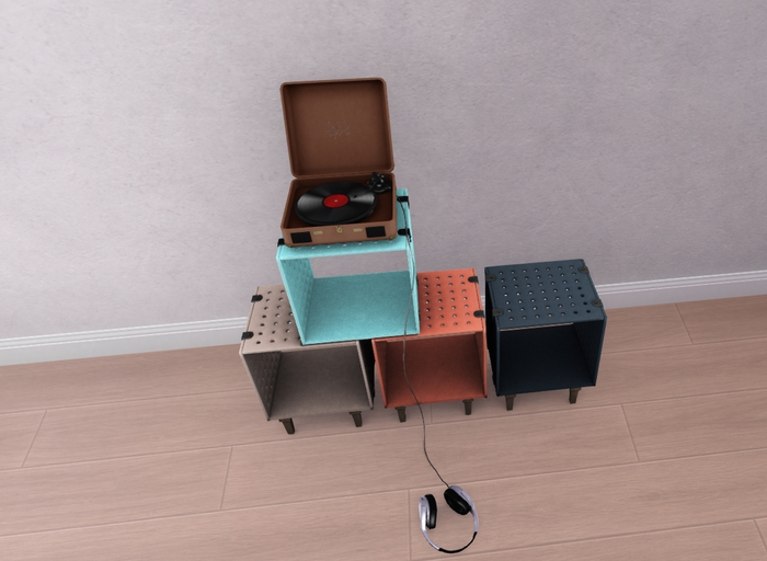 Apt B // Retro Label - Record Player RARE