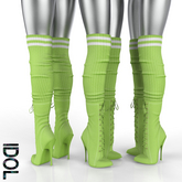 Green Cheerleader Reborn Maitreya Legacy GenX