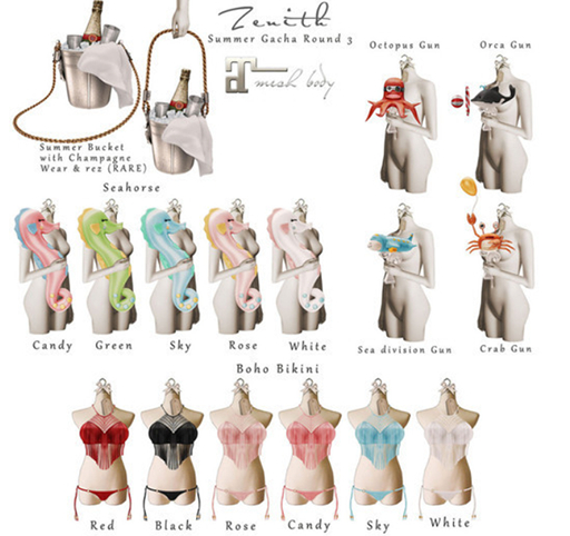 =Zenith=Boho Bikini (Rose)
