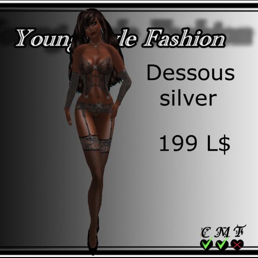 Dessous silver
