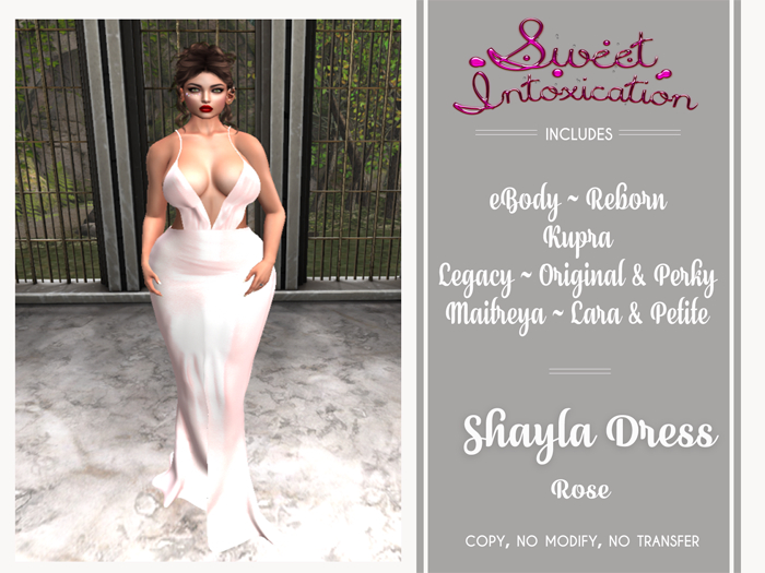 ::Sweet Intoxication:: Shayla Dress - Rose