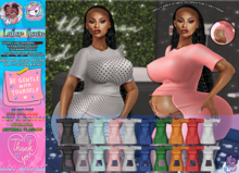 #BCxU Labor Gown FATPACK - Kupra - Legacy & Preg - LaraX - Peach - Yen BBL Prego - LoveMomma - Reborn - Waifu - Bork SML
