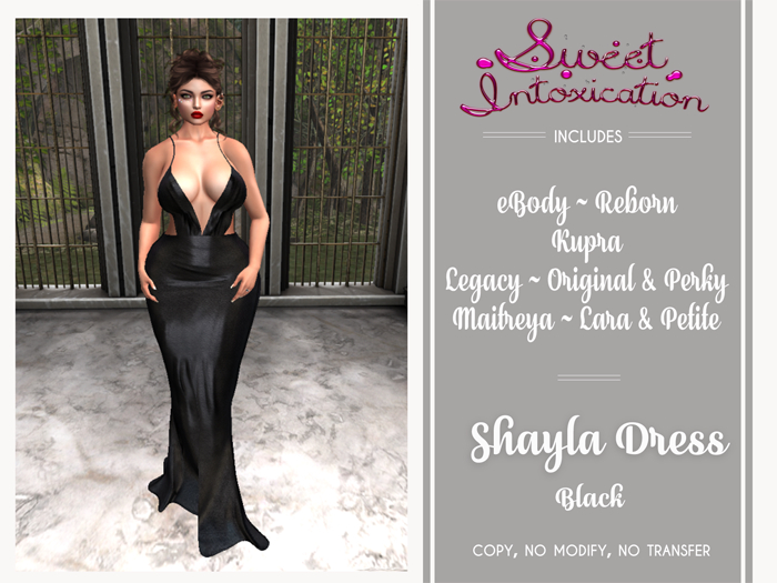 ::Sweet Intoxication:: Shayla Dress - Black