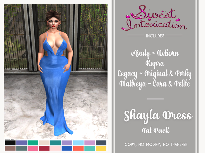 ::Sweet Intoxication:: Shayla Dress - Fat Pack