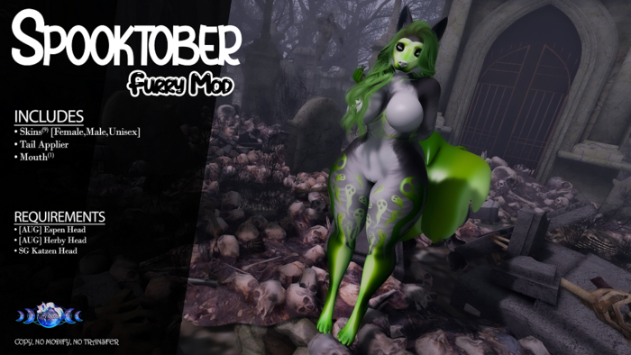 FK* Spooktober ☾☾POTION☽☽ ☾☾BOM☽☽ ☾☾Furry Mod☽☽