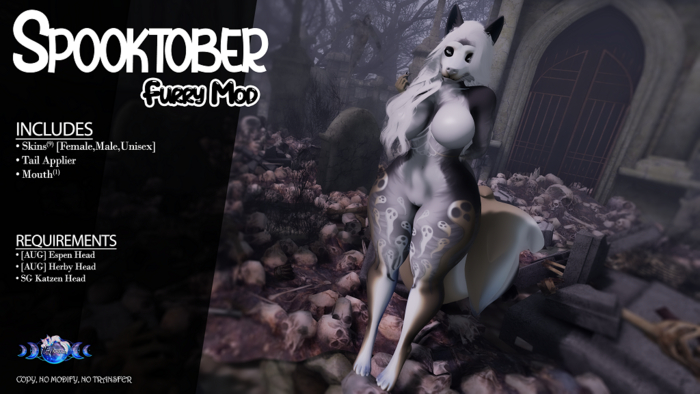 FK* Spooktober ☾☾SILVERSPOOK☽☽ ☾☾BOM☽☽ ☾☾Furry Mod☽☽