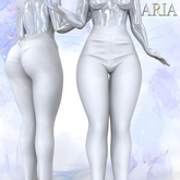 White Elvy Pants LaraX Legacy Reborn Rolls
