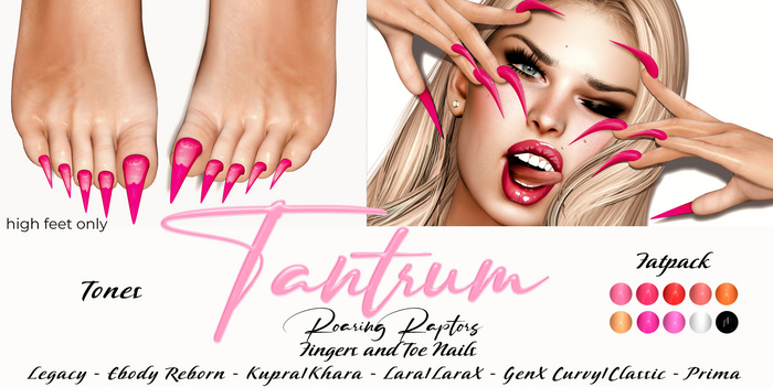 Tantrum - Rawring Raptors Tones - Fatpack