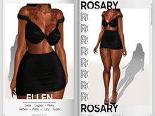 Rosary. Ellen . Black