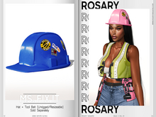 Rosary. Ms. Fix-It . Hard Hat Blue