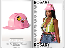 Rosary. Ms. Fix-It . Hard Hat Pink