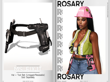 Rosary. Ms. Fix-It . Belt Black