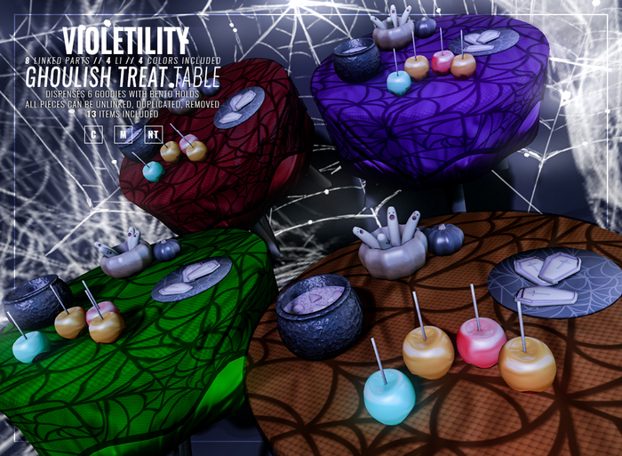 Violetility - Ghoulish Treat Table