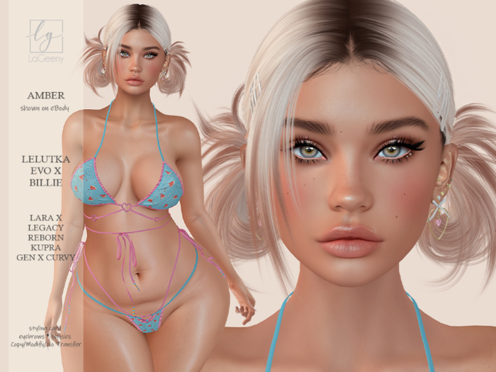 .:LGS :. [AMBER] Shape for Lel Evox BILLIE head