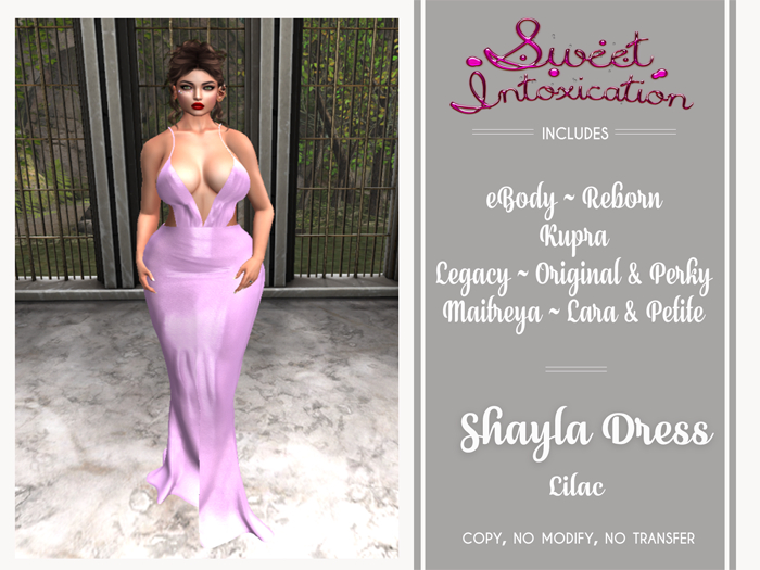 ::Sweet Intoxication:: Shayla Dress - Lilac
