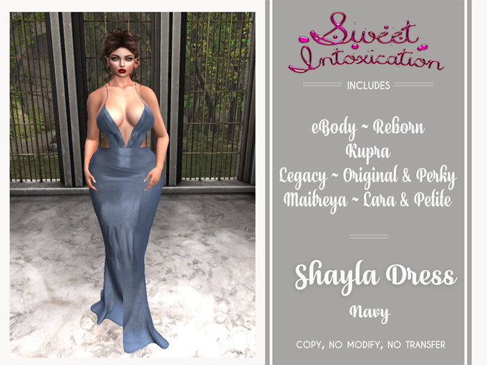 ::Sweet Intoxication:: Shayla Dress - Navy